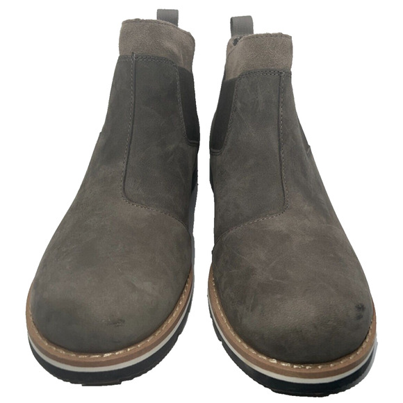 Chaco Womens Chelsea Boots Size 8 Gray Cataluna Explorer Booties - Picture 5 of 10